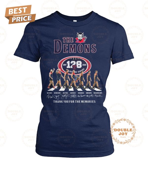 Melbourne Demons 128th 1897-2025 Thank You For The Memories T-Shirt