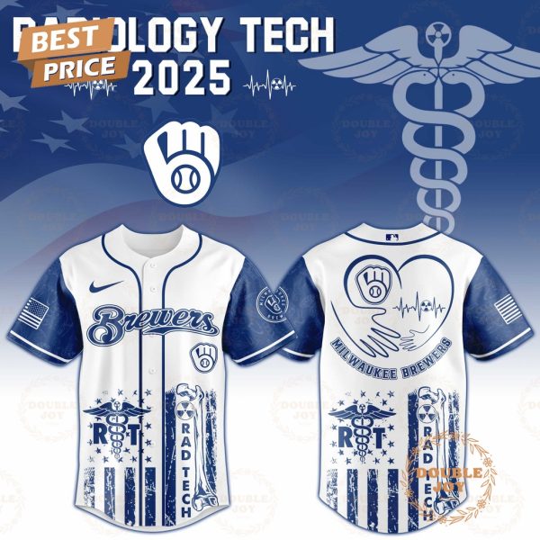 Milwaukee Brewers Radiology Tech Night 2025 Limited Edition Baseball Jersey