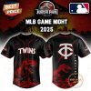 New York Mets Jurassic Park Game Night 2025 Limited Edition Baseball Jersey