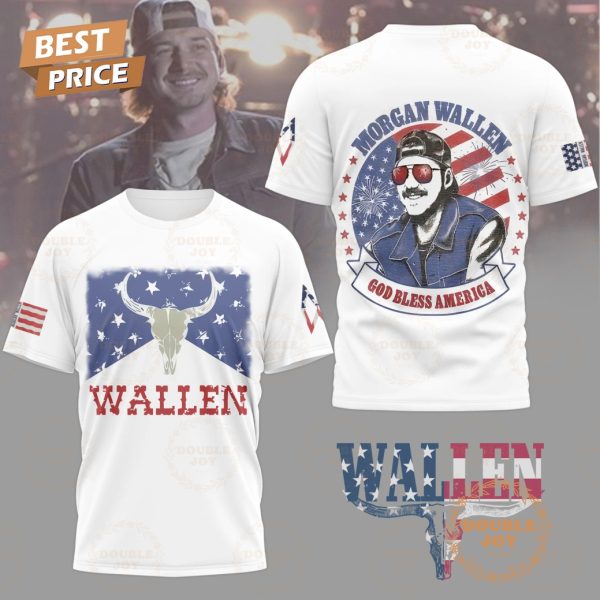 Morgan Wallen God Bless America Limited Edition T-Shirt, Hoodie