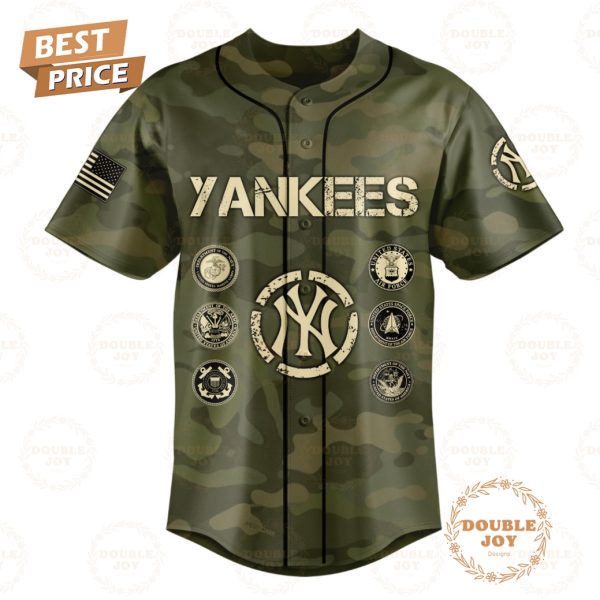 New York Yankees Armed Forces Day 2025 Thank You For Your Service Limited Edition Baseball Jersey
