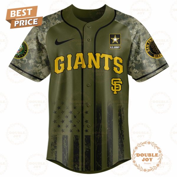 San Francisco Giants U.S. Army’s 250th Limited Edition Baseball Jersey