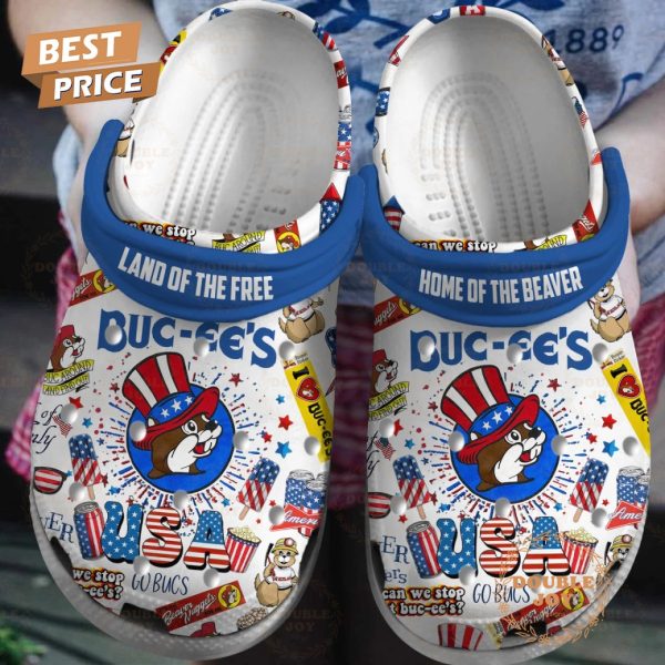 Buc-ee’s Land Of The Free Home Of The Beaver Limited Edition Crocs
