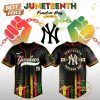New York Mets Juneteenth Freedom Day 2025 Special Edition Baseball Jersey