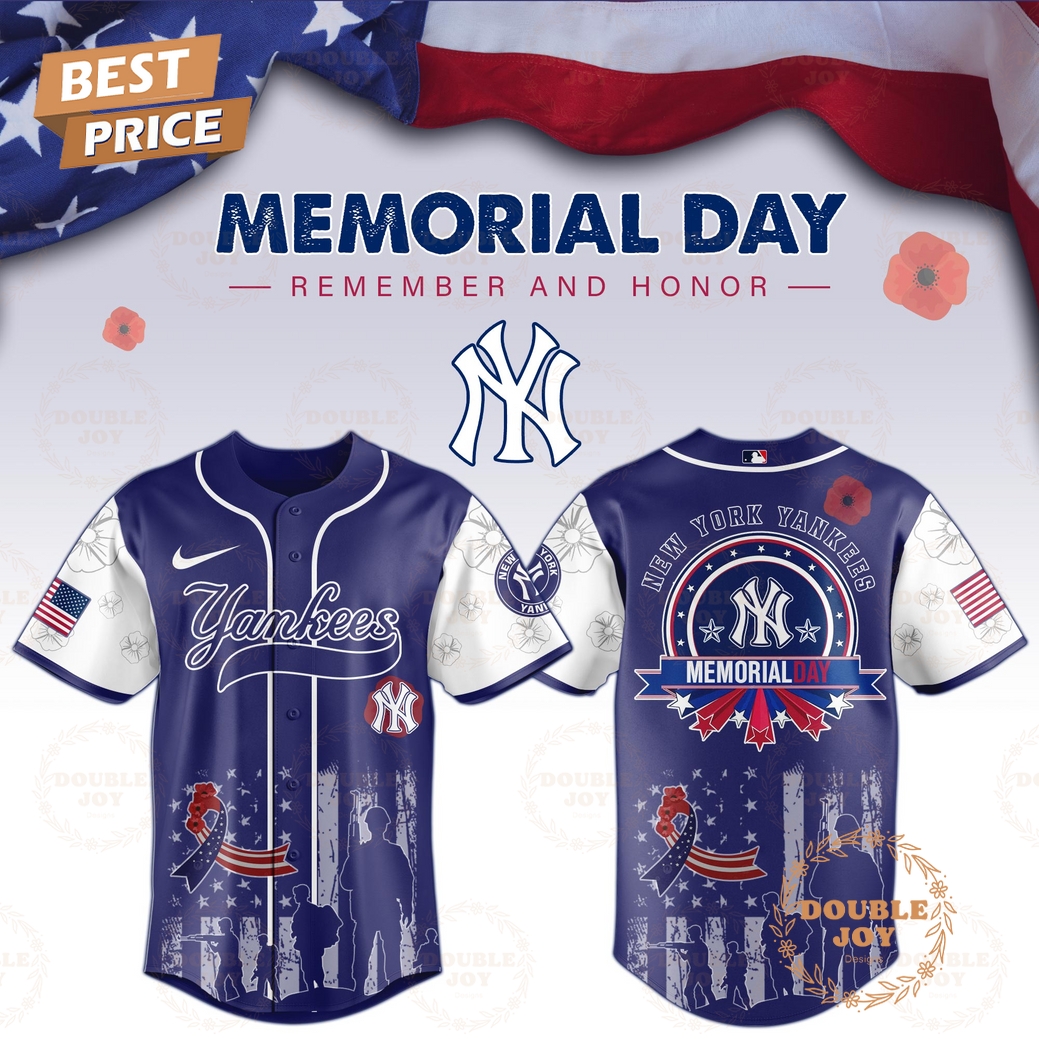 New York Yankees Memorial Day Remember And Honor 2025 Limited Edition Baseball Jersey New York Yankees Memorial Day Remember And Honor 2025 Limited Edition Baseball Jersey