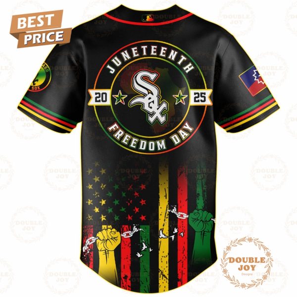 Chicago White Sox Juneteenth Freedom Day 2025 Special Edition Baseball Jersey
