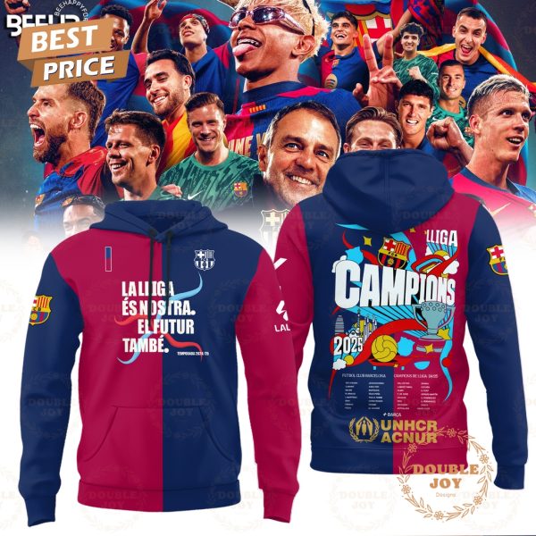Barcelona F.C La Lliga Campions 2025 Limited Edition T-Shirt, Hoodie