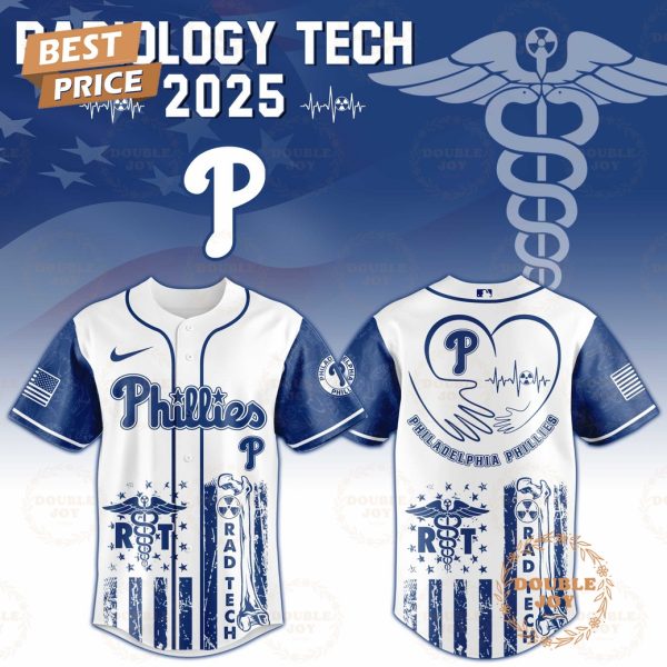 Philadelphia Phillies Radiology Tech Night 2025 Limited Edition Baseball Jersey