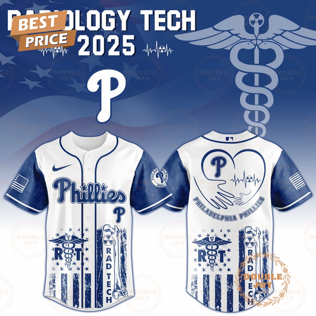 Philadelphia Phillies Radiology Tech Night 2025 Limited Edition Baseball Jersey Philadelphia Phillies Radiology Tech Night 2025 Limited Edition Baseball Jersey