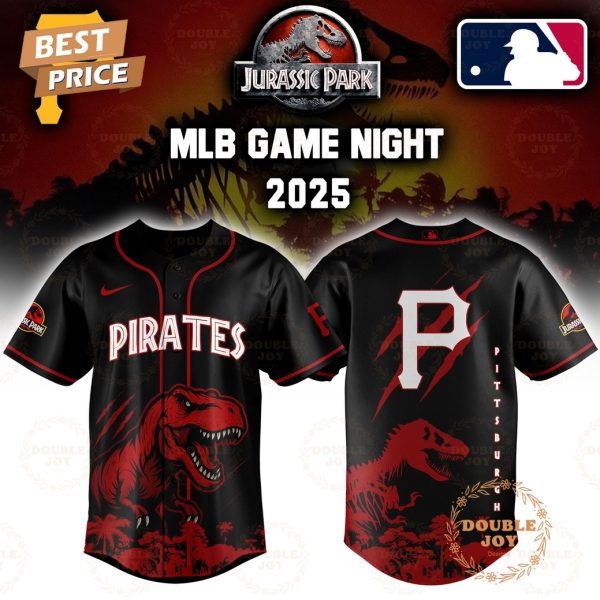 Pittsburgh Pirates Jurassic Park Game Night 2025 Limited Edition Baseball Jersey