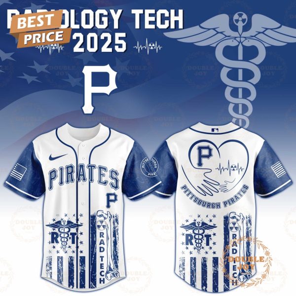 Pittsburgh Pirates Radiology Tech Night 2025 Limited Edition Baseball Jersey