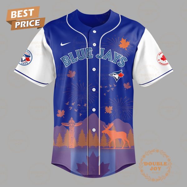 Toronto Blue Jays Happy Canada Day 2025 Special Edition Hoodie – Blue