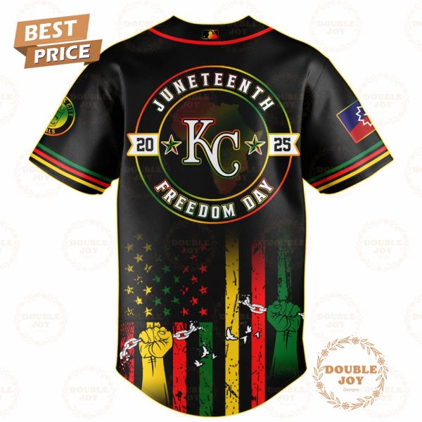 Kansas City Royals Juneteenth Freedom Day 2025 Special Edition Baseball Jersey