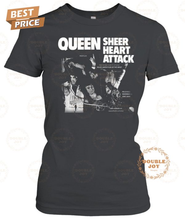 Queen Sheer Heart Attack 1974 T-Shirt