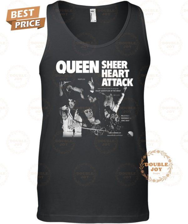Queen Sheer Heart Attack 1974 T-Shirt