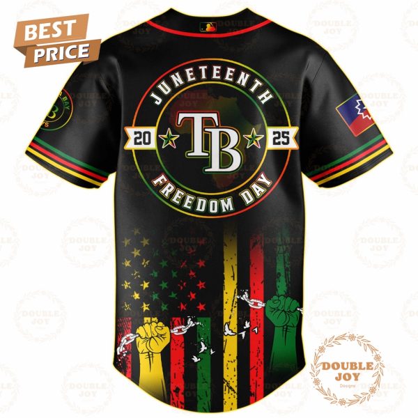Tampa Bay Rays Juneteenth Freedom Day 2025 Special Edition Baseball Jersey