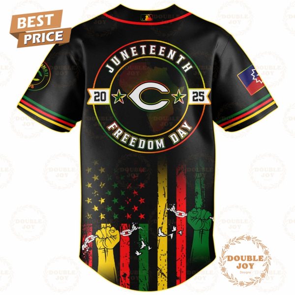 Cincinnati Reds Juneteenth Freedom Day 2025 Special Edition Baseball Jersey