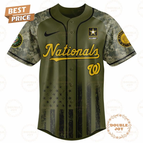 Washington Nationals U.S. Army’s 250th Limited Edition Baseball Jersey