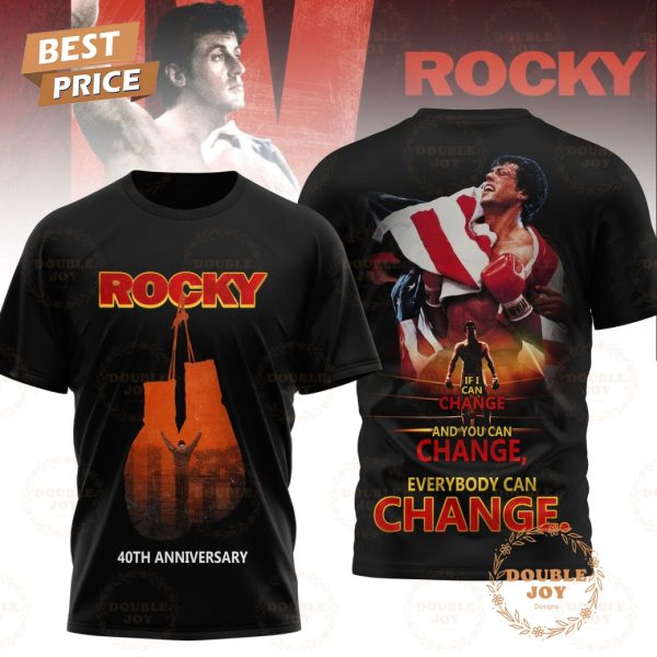 Rocky Balboa 40th Anniversary Limited Edition T-Shirt, Hoodie