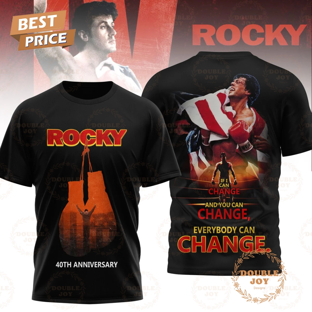 Rocky Balboa 40th Anniversary Limited Edition T-Shirt, Hoodie Rocky Balboa 40th Anniversary Limited Edition T-Shirt, Hoodie