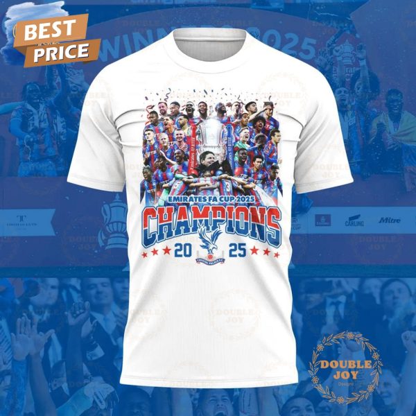 Crystal Palace F.C Emirates Fa Cup 2025 Champions Limited Edition T-Shirt, Hoodie