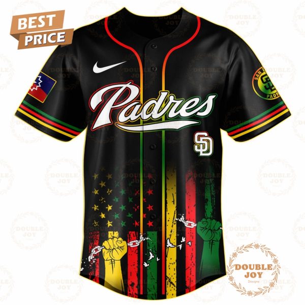 San Diego Padres Juneteenth Freedom Day 2025 Special Edition Baseball Jersey