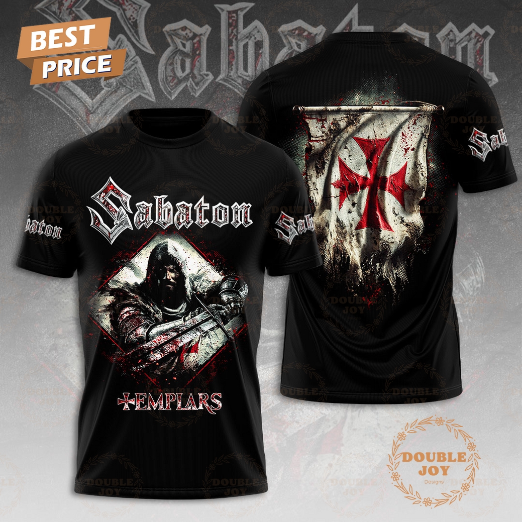 Sabaton Templars 2025 Limited Edition T-Shirt, Hoodie Sabaton Templars 2025 Limited Edition T-Shirt, Hoodie