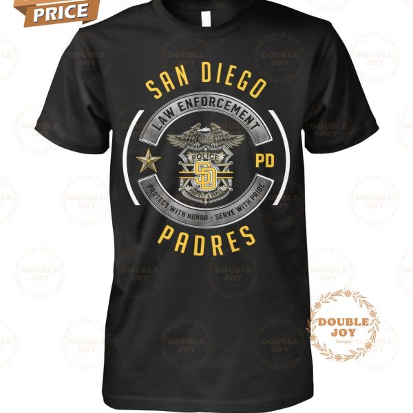 San Diego Padres Law Enforcement 2025 Limited Edition T-Shirt