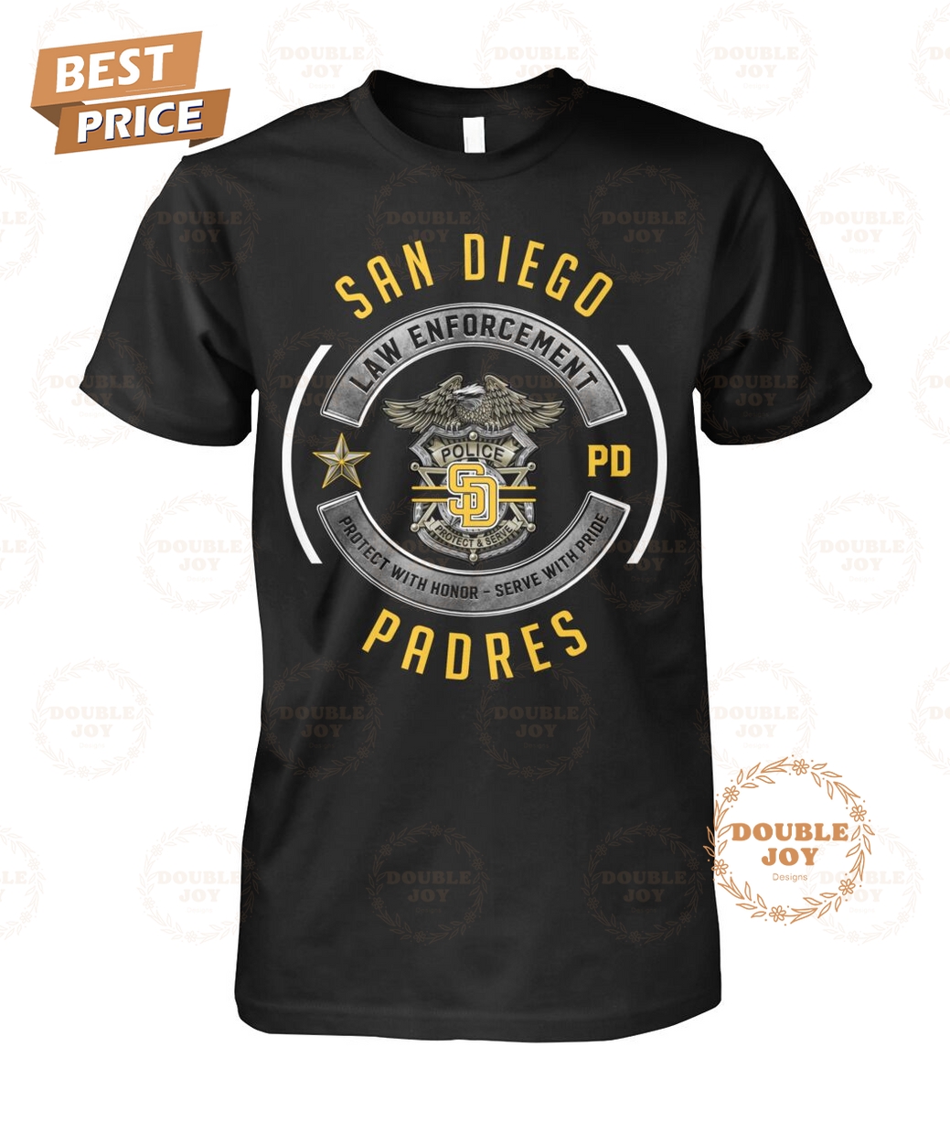 San Diego Padres Law Enforcement 2025 Limited Edition T-Shirt San Diego Padres Law Enforcement 2025 Limited Edition T-Shirt