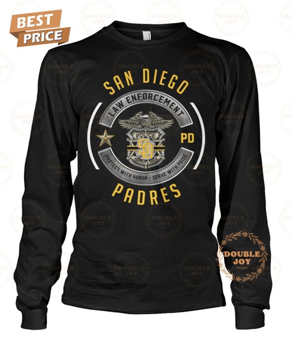 San Diego Padres Law Enforcement 2025 Limited Edition T-Shirt