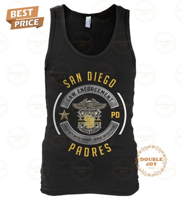 San Diego Padres Law Enforcement 2025 Limited Edition T-Shirt