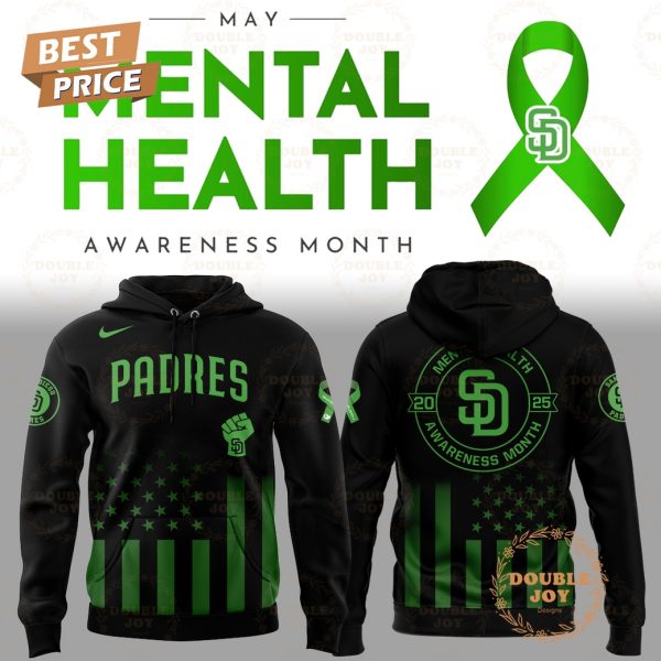 San Diego Padres Mental Health Awareness Month 2025 Limited Edition Hoodie