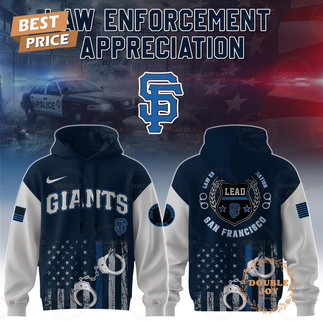 San Francisco Giants Law Enforcement Appreciation Day 2025 Special Edition Hoodie San Francisco Giants Law Enforcement Appreciation Day 2025 Special Edition Hoodie