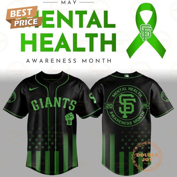 San Francisco Giants Mental Health Awareness Month 2025 Limited Edition Baseball Jersey