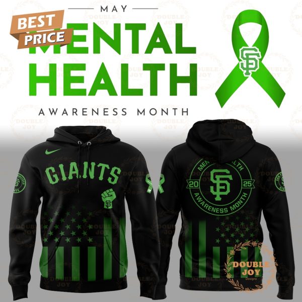 San Francisco Giants Mental Health Awareness Month 2025 Limited Edition Hoodie