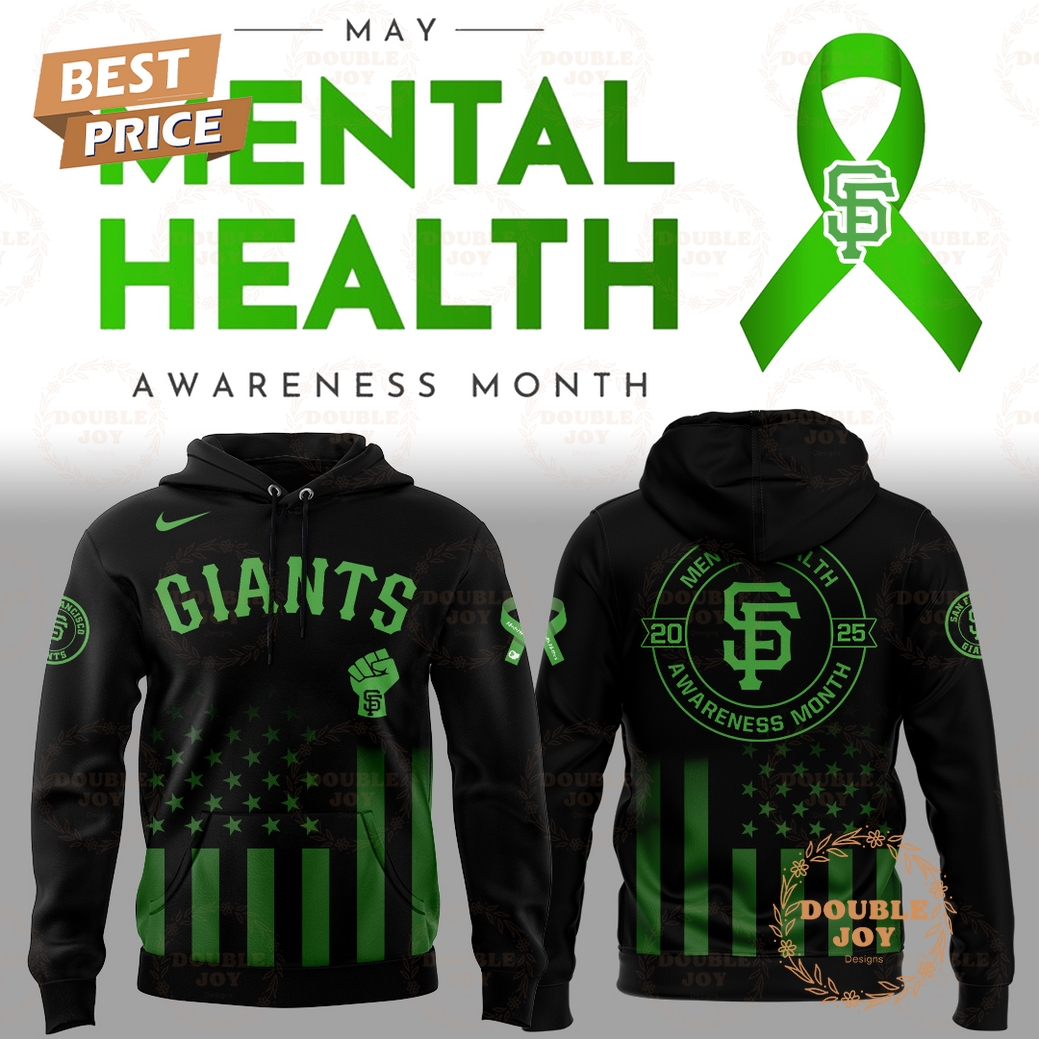 San Francisco Giants Mental Health Awareness Month 2025 Limited Edition Hoodie San Francisco Giants Mental Health Awareness Month 2025 Limited Edition Hoodie