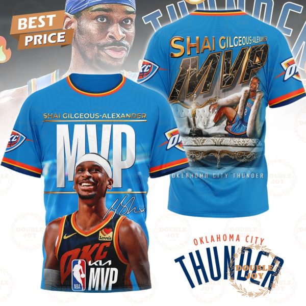 Shai Gilgeous-Alexander MVP Oklahoma City Thunder 2025 Limited Edition T-Shirt, Hoodie