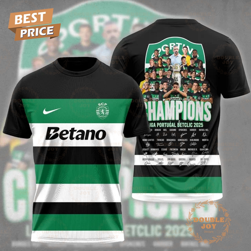 Sporting CP Champions 2025 Limited Edition T-Shirt, Hoodie Sporting CP Champions 2025 Limited Edition T-Shirt, Hoodie