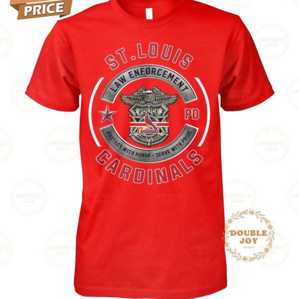 St.Louis Cardinals Law Enforcement 2025 Limited Edition T-Shirt
