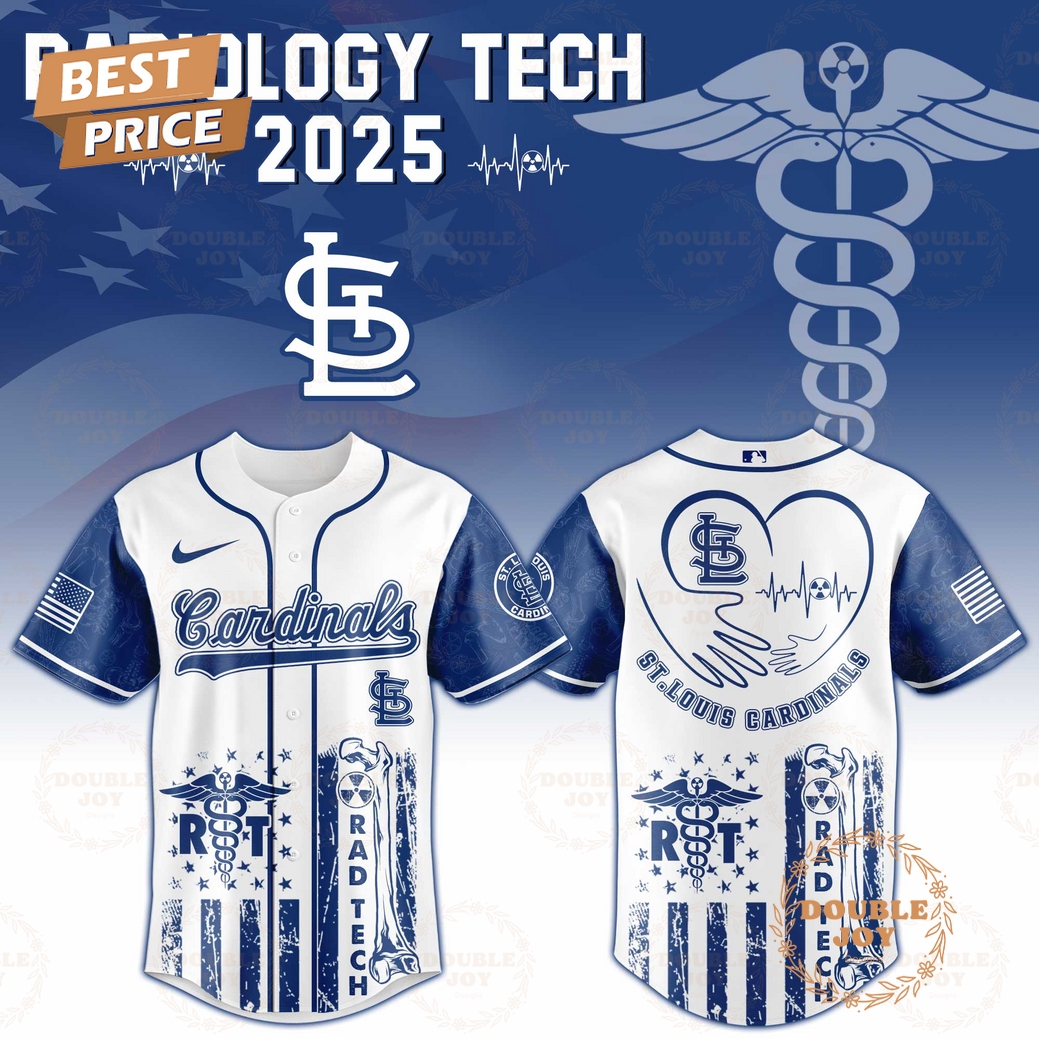 St.Louis Cardinals Radiology Tech Night 2025 Limited Edition Baseball Jersey St.Louis Cardinals Radiology Tech Night 2025 Limited Edition Baseball Jersey