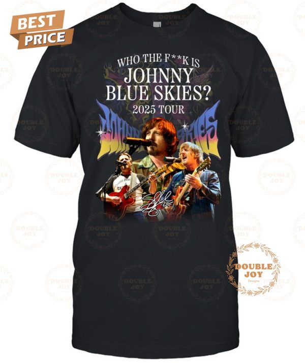 Sturgill Simpson Who The F**k Is Johnny Blue Skies? 2025 Tour T-Shirt