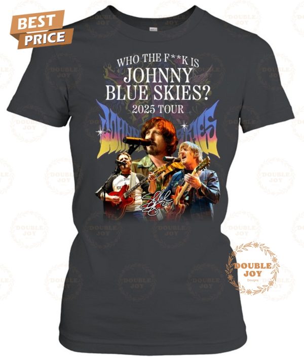 Sturgill Simpson Who The F**k Is Johnny Blue Skies? 2025 Tour T-Shirt