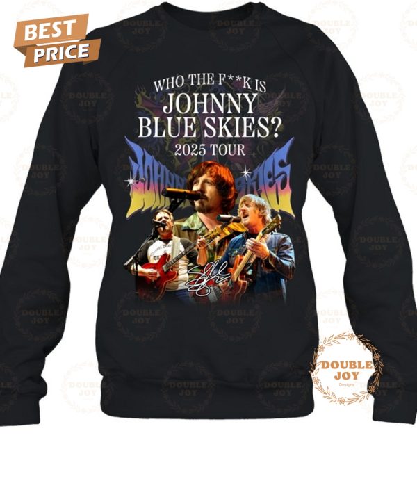 Sturgill Simpson Who The F**k Is Johnny Blue Skies? 2025 Tour T-Shirt