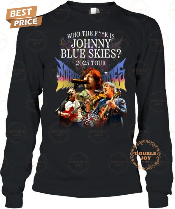 Sturgill Simpson Who The F**k Is Johnny Blue Skies? 2025 Tour T-Shirt