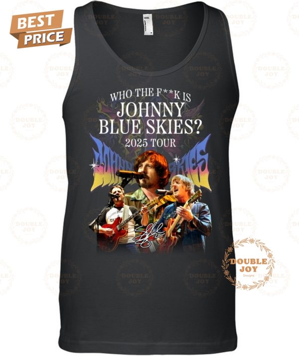 Sturgill Simpson Who The F**k Is Johnny Blue Skies? 2025 Tour T-Shirt