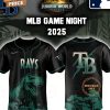 Texas Rangers Jurassic World Rebirth Game Night 2025 Special Edition Baseball Jersey