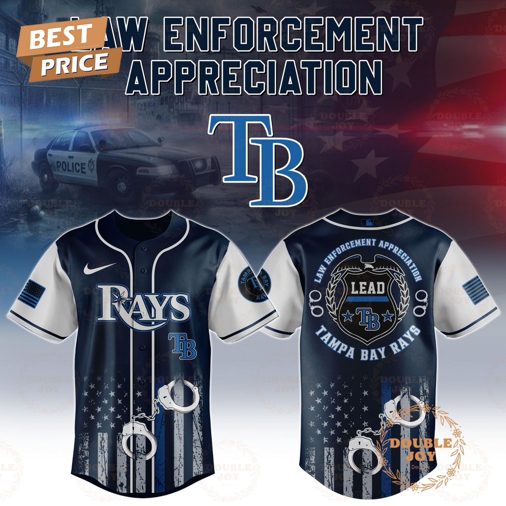 Tampa Bay Rays Law Enforcement Appreciation Day 2025 Special Edition Baseball Jersey Tampa Bay Rays Law Enforcement Appreciation Day 2025 Special Edition Baseball Jersey