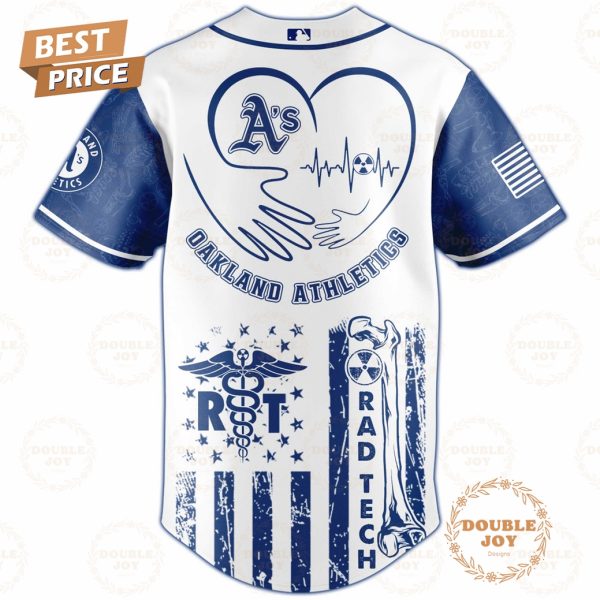 Athletics Radiology Tech Night 2025 Limited Edition Baseball Jersey