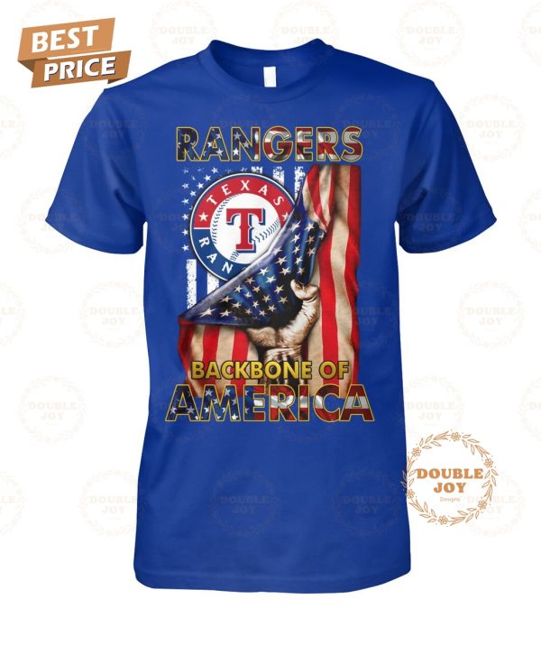 Texas Rangers Backbone Of America 2025 T-Shirt