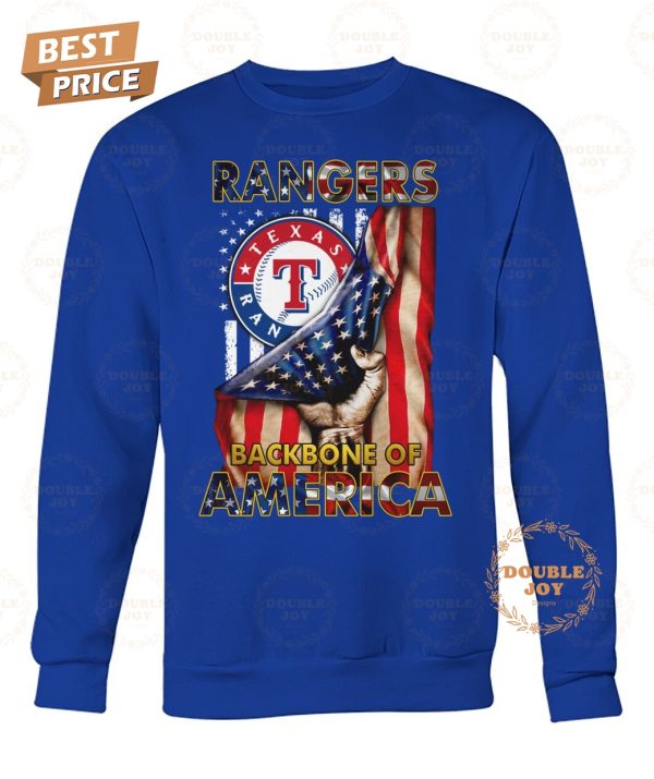 Texas Rangers Backbone Of America 2025 T-Shirt